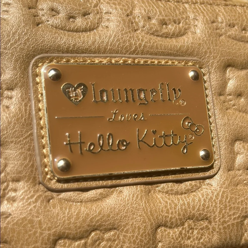 Loungefly Hello Kitty Tan Wallet